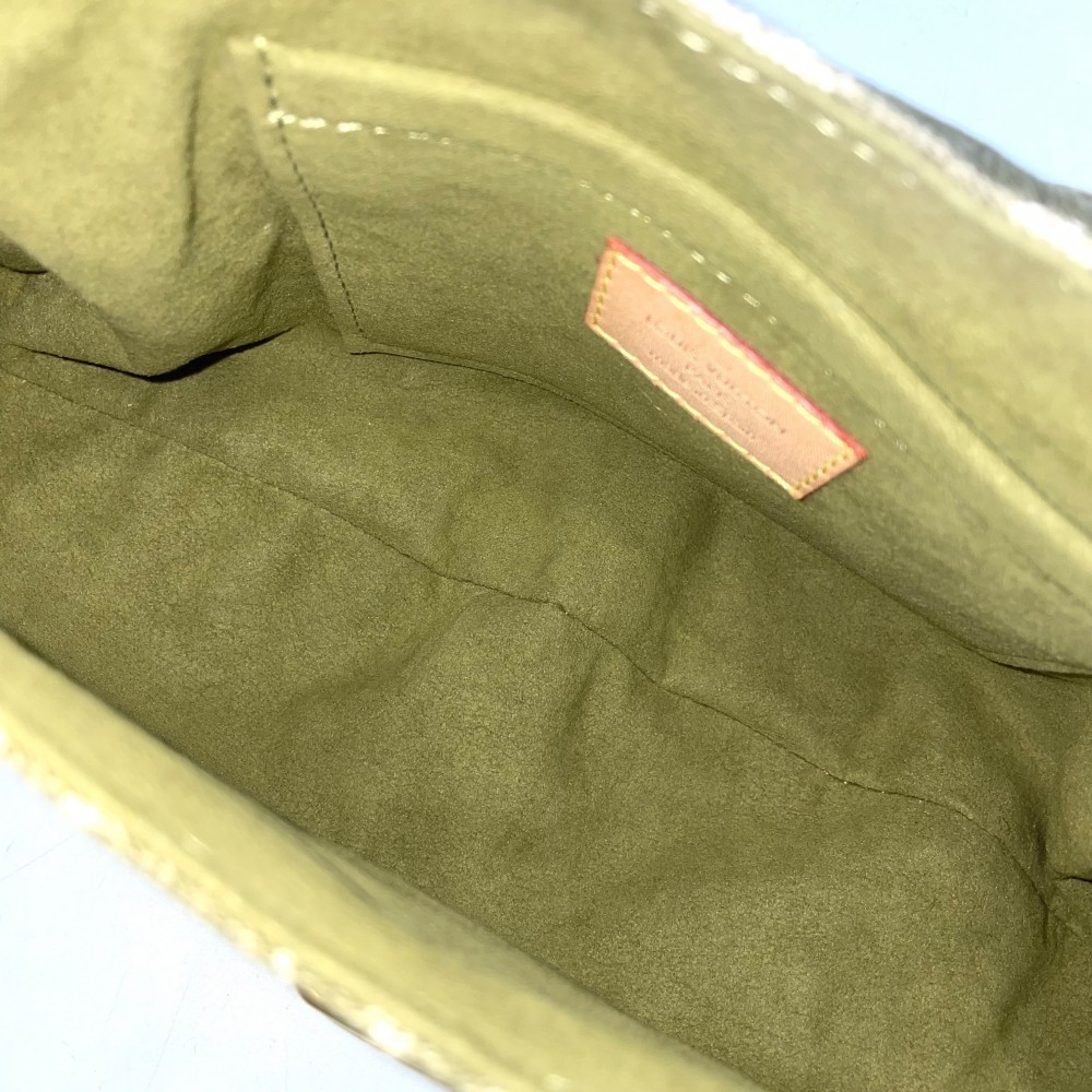 Louis Vuitton Monogram Denim Mini Pleaty Bag Green - Picture 4 of 8